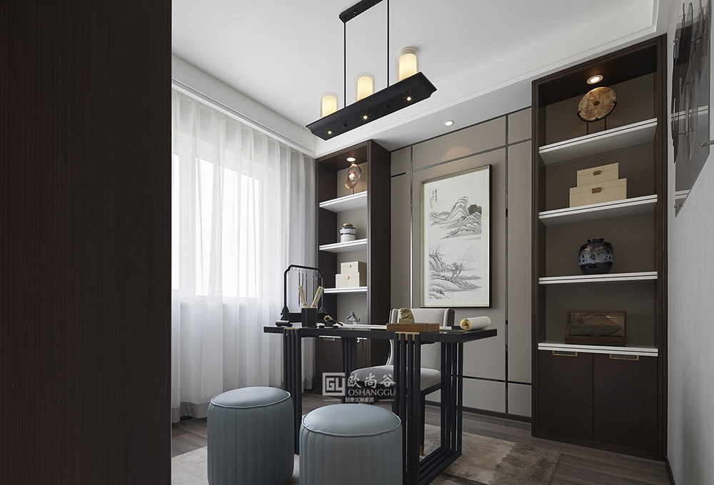 原木輕奢新中式風(fēng)家居