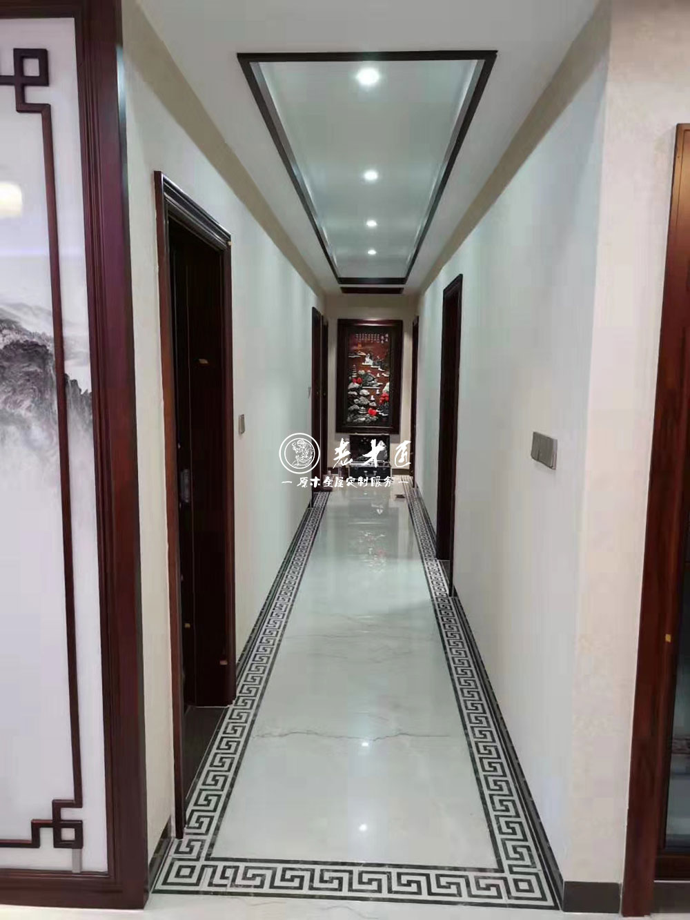 新中式實(shí)木全屋定制