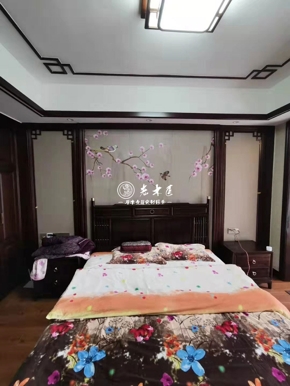 新中式實(shí)木全屋定制