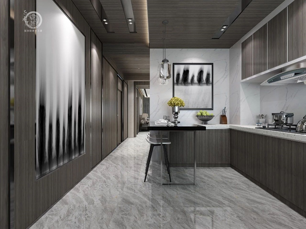 輕奢廚房定制