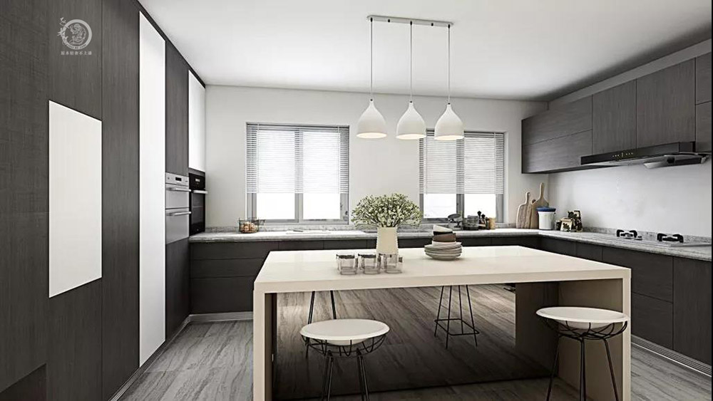 輕奢廚房定制