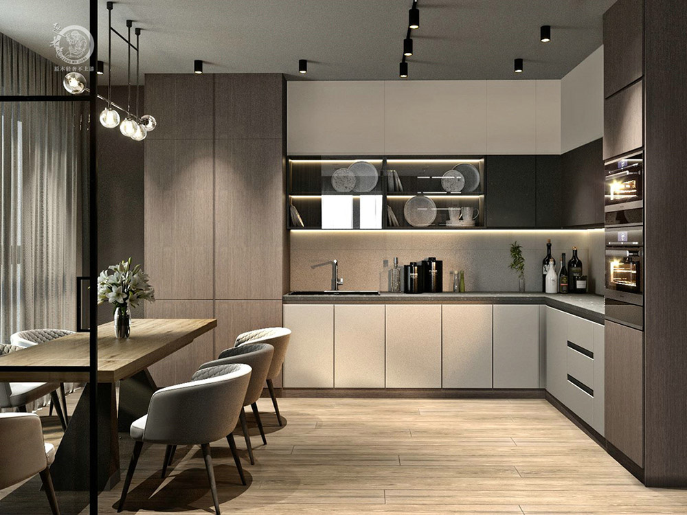 輕奢廚房定制