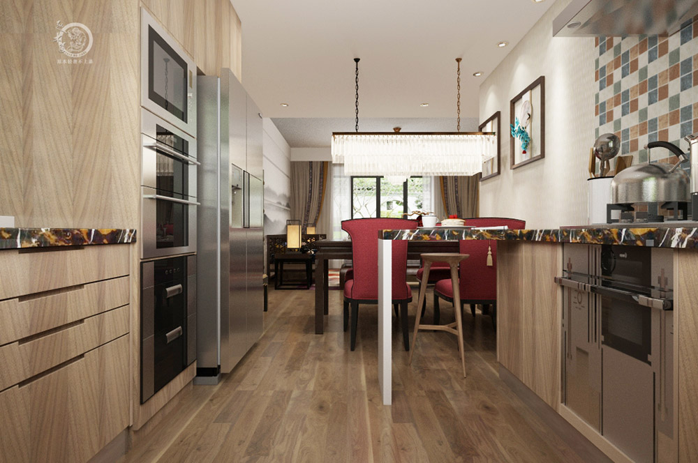 輕奢廚房定制