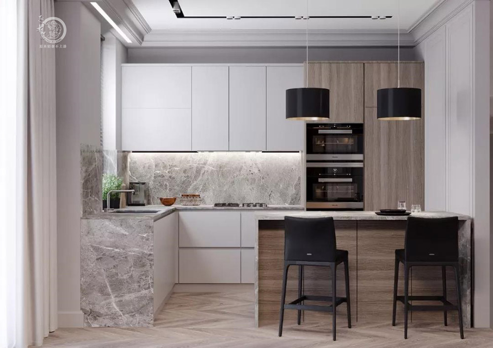 輕奢廚房定制