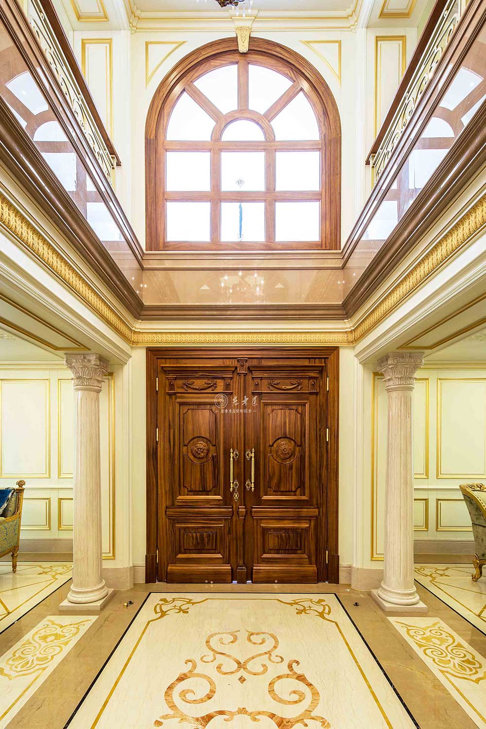 別墅原木全屋定制