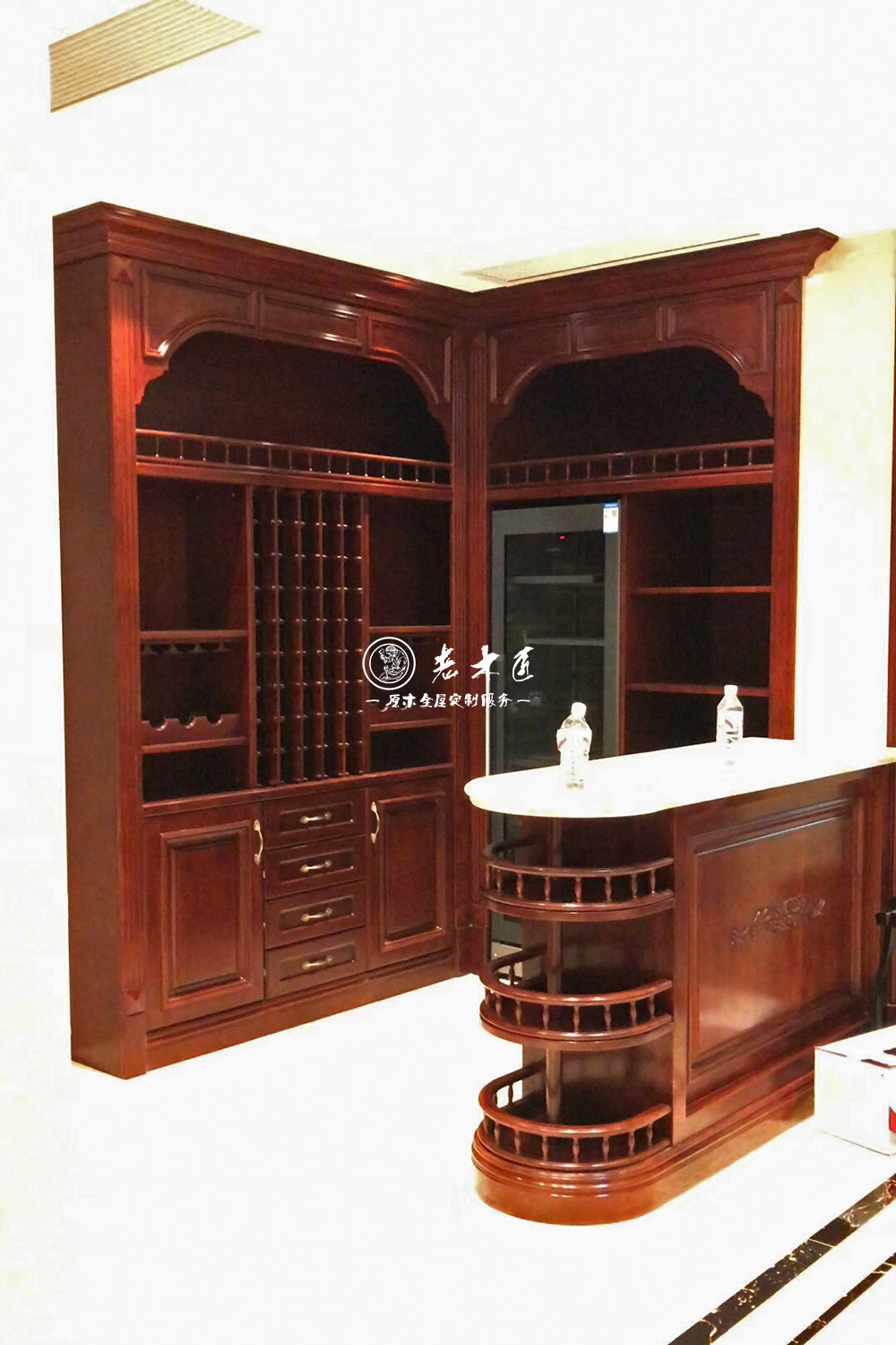 別墅新中式原木定制