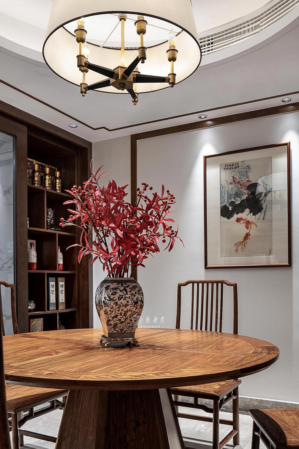 別墅新中式原木全屋定制