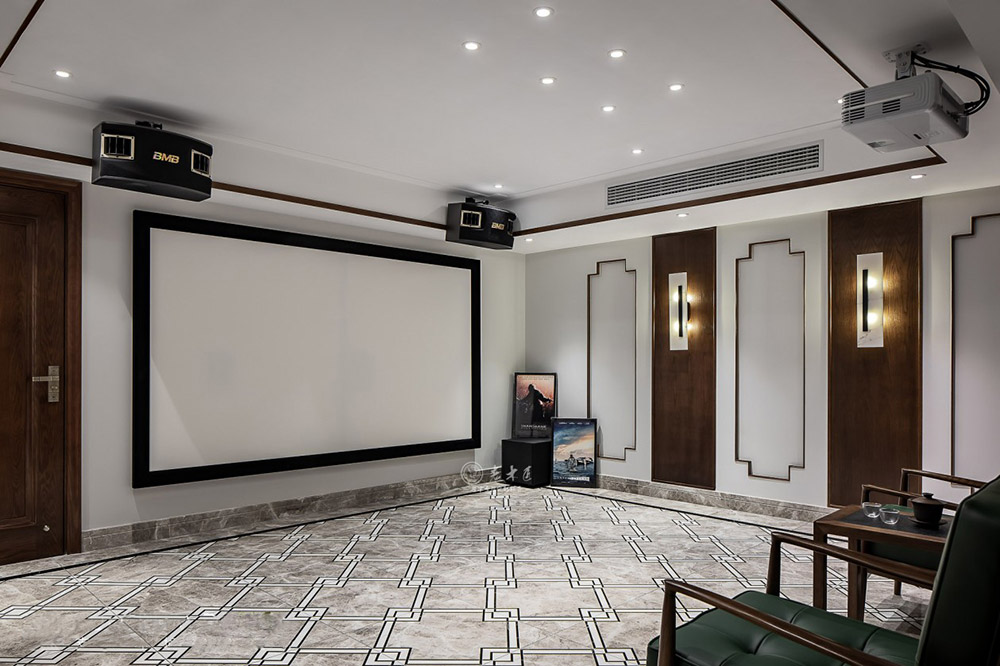 別墅新中式原木全屋定制