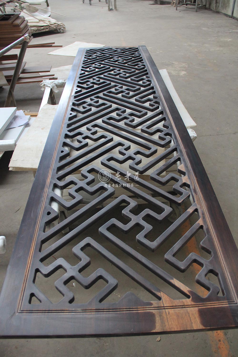 中式花格屏風(fēng)