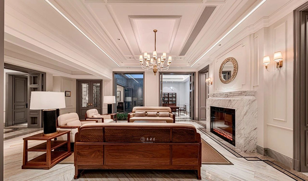 別墅原木整裝家居定制