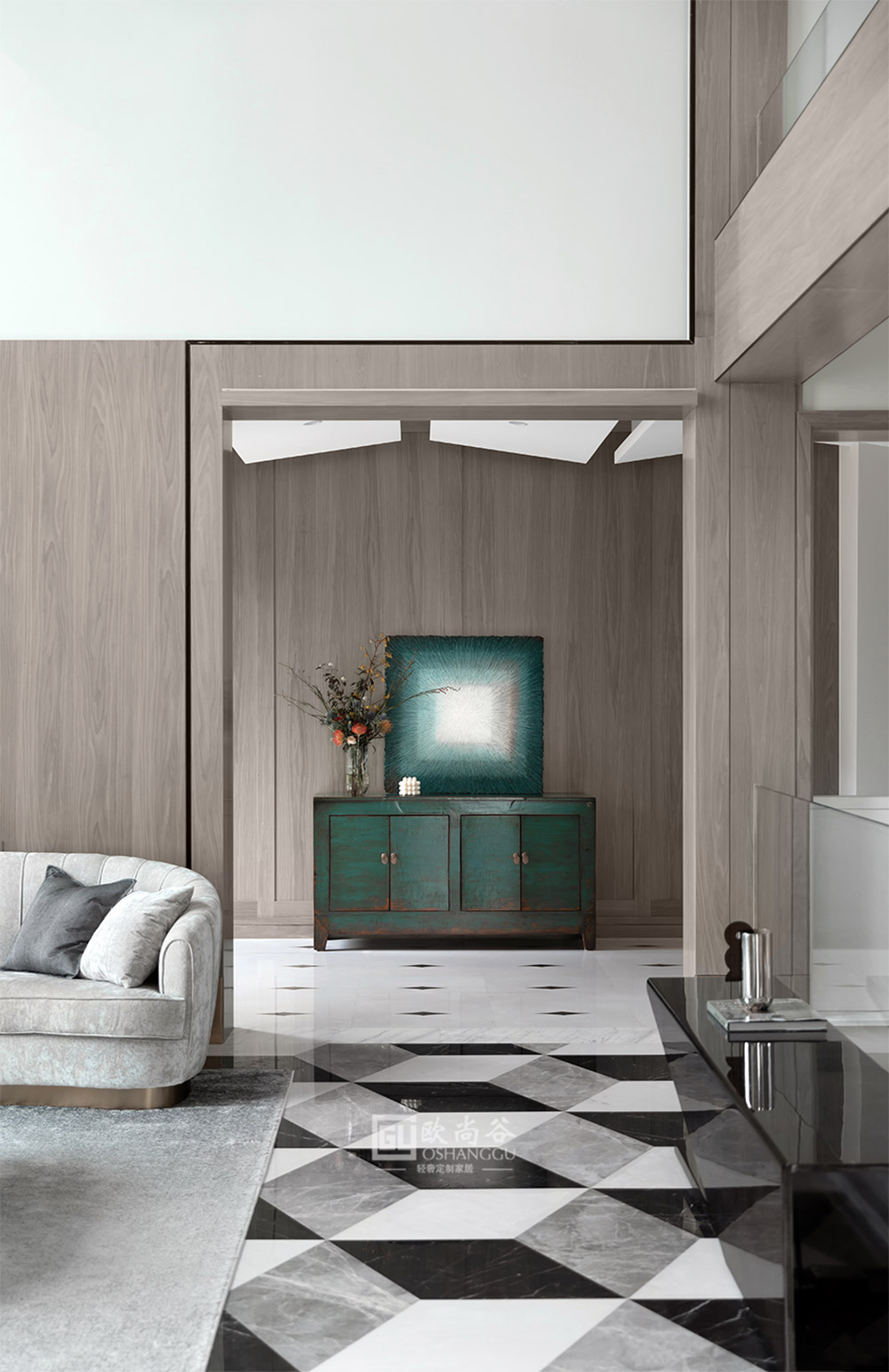 別墅原木輕奢家居定制