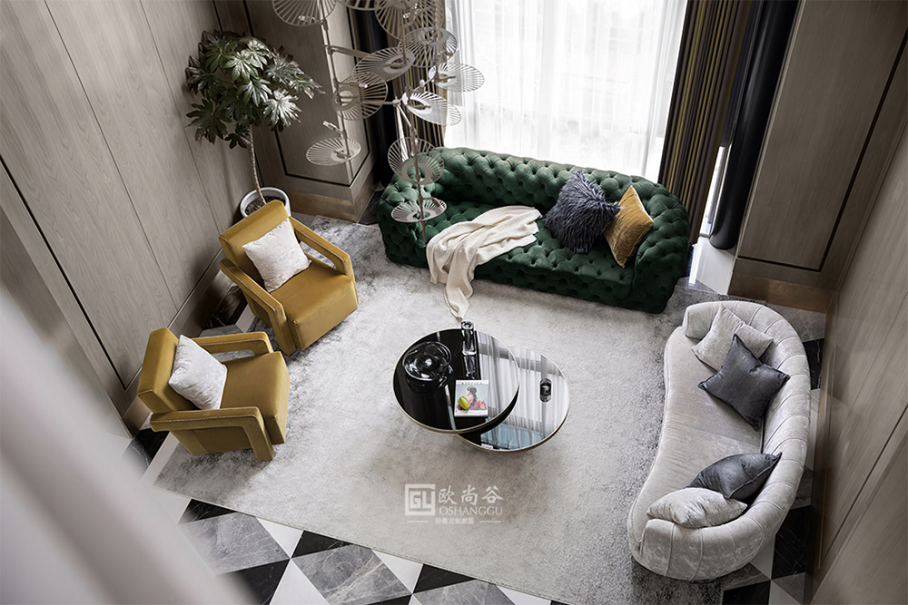 別墅原木輕奢家居定制