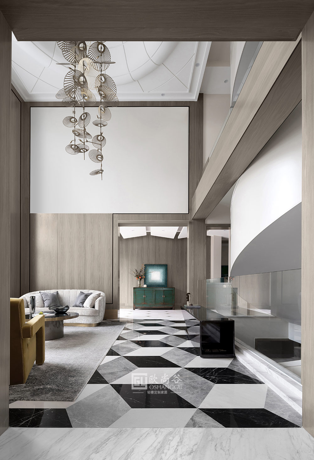 別墅原木輕奢家居定制