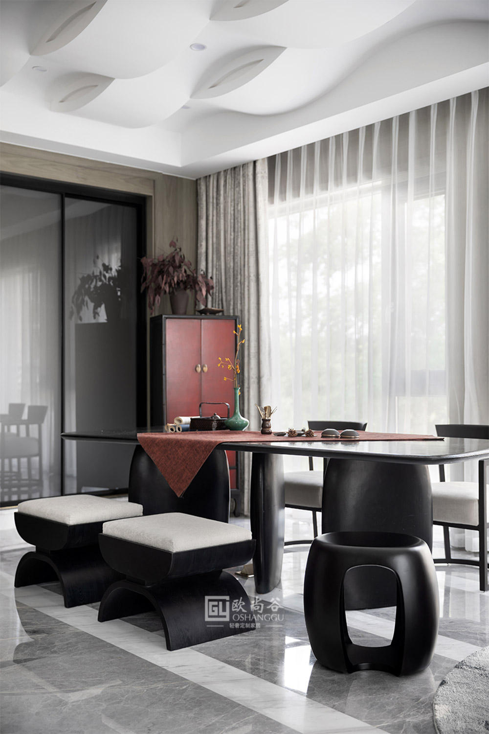 別墅原木輕奢家居定制