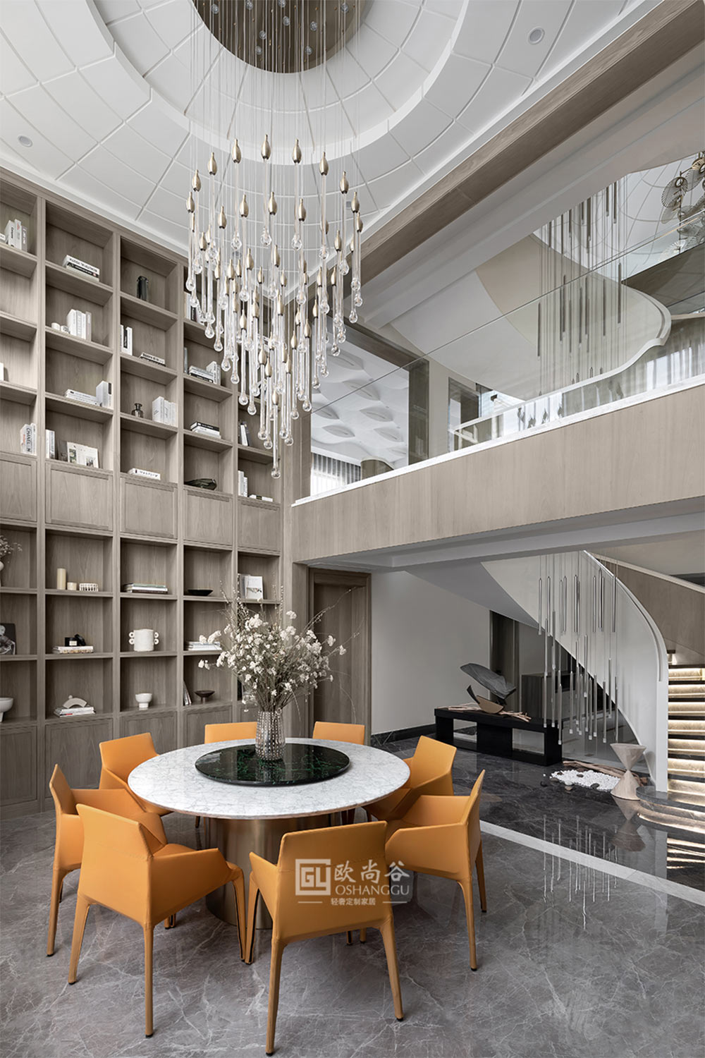 別墅原木輕奢家居定制