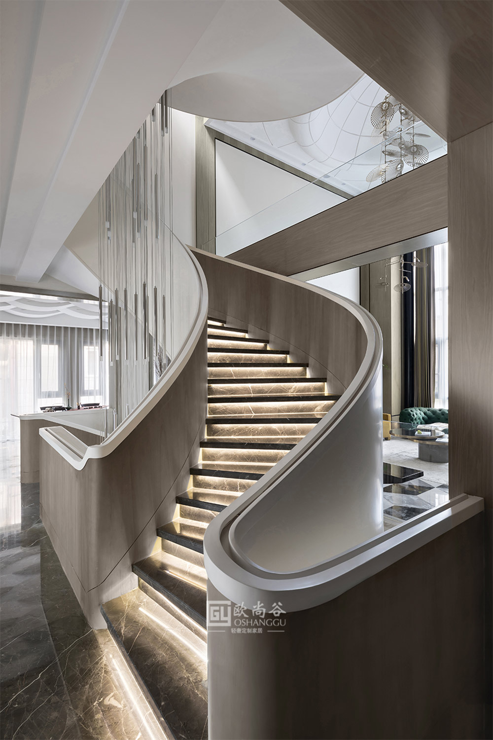 別墅原木輕奢家居定制