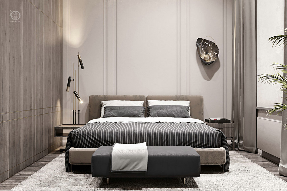 輕奢臥室原木定制