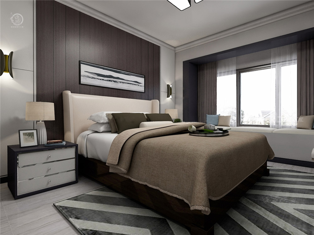 輕奢臥室原木定制