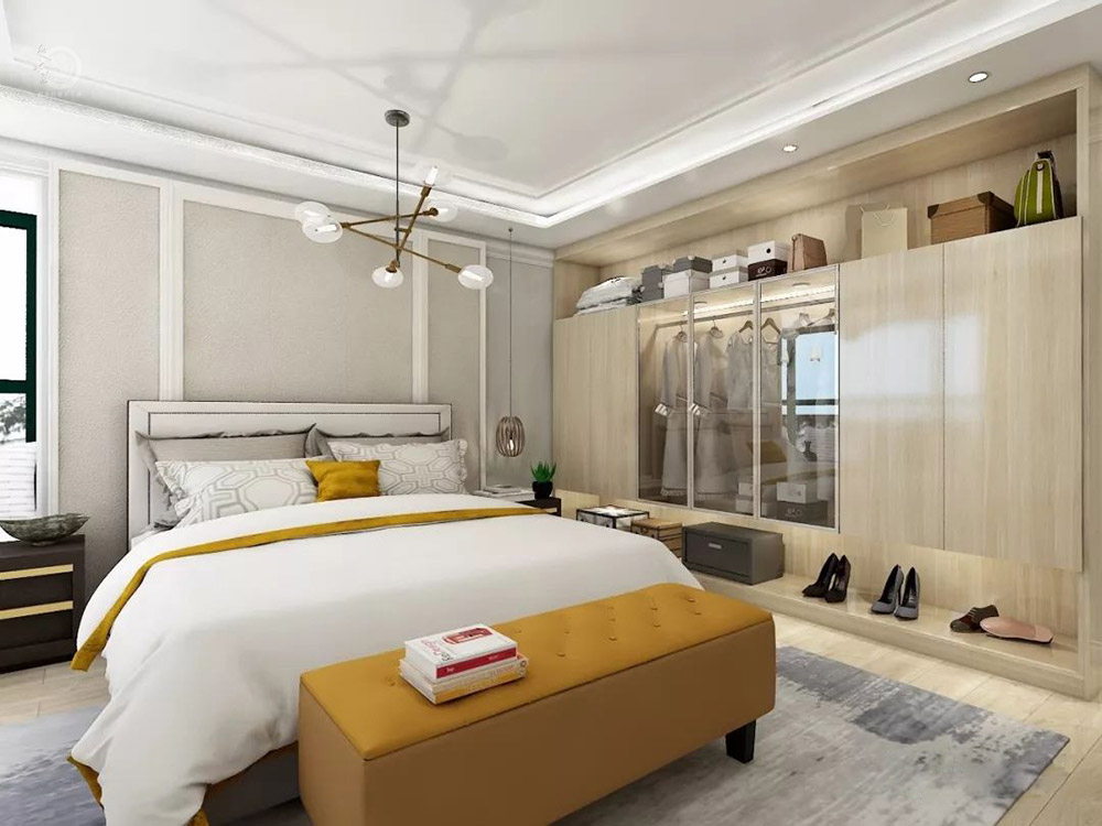 輕奢臥室原木定制