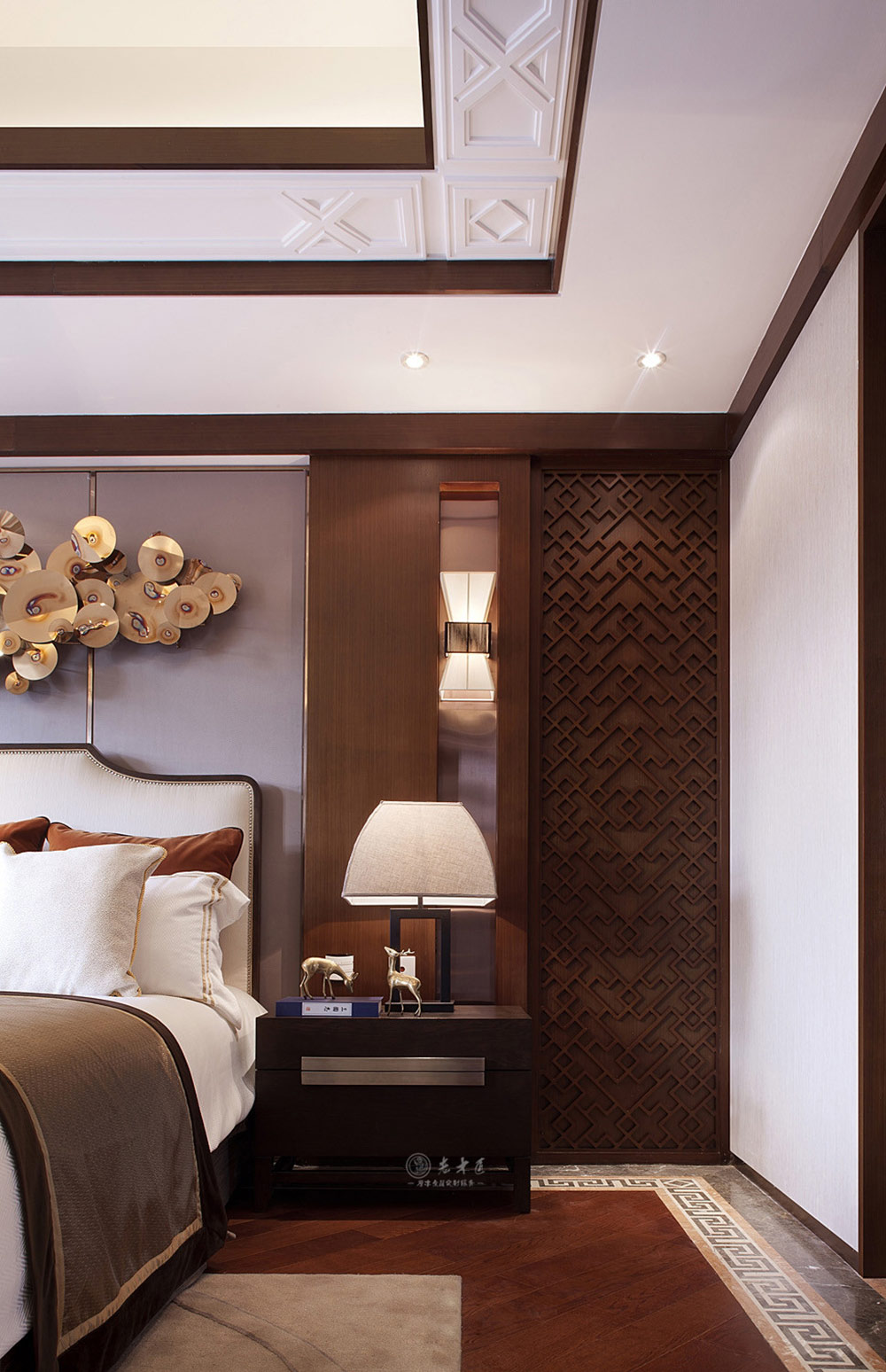 別墅新中式原木家居