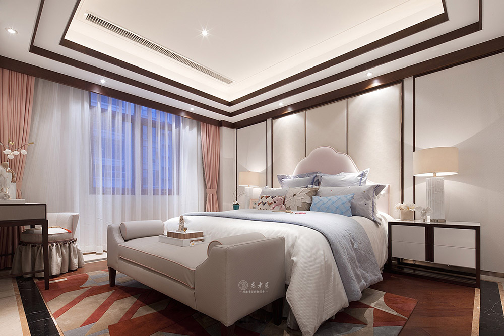 別墅新中式原木家居