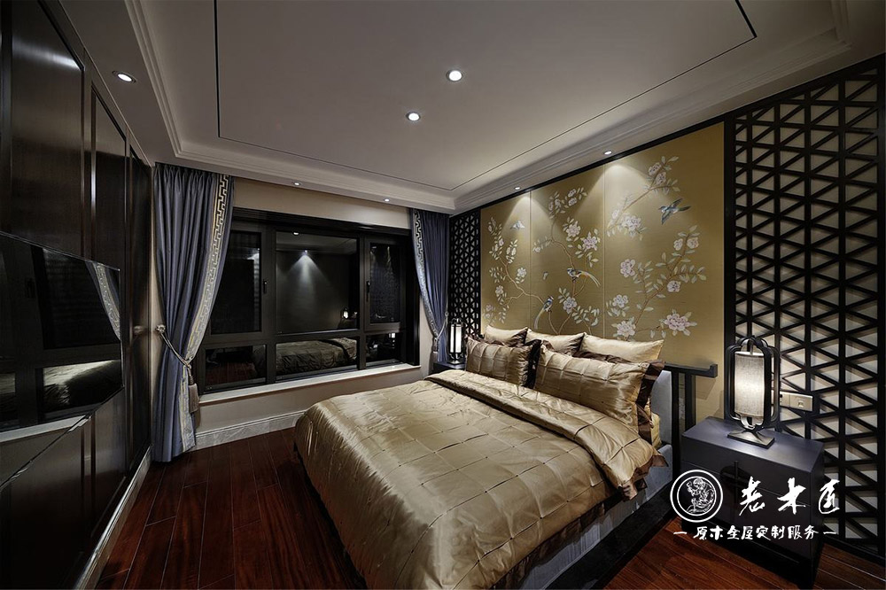 新中式原木全屋定制