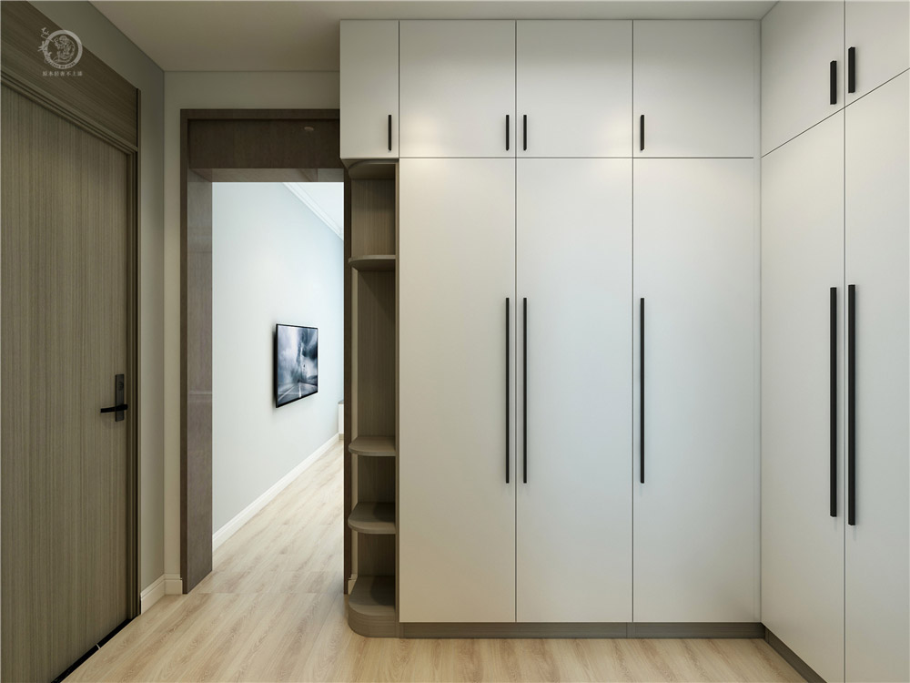 極簡(jiǎn)輕奢風(fēng)衣帽間