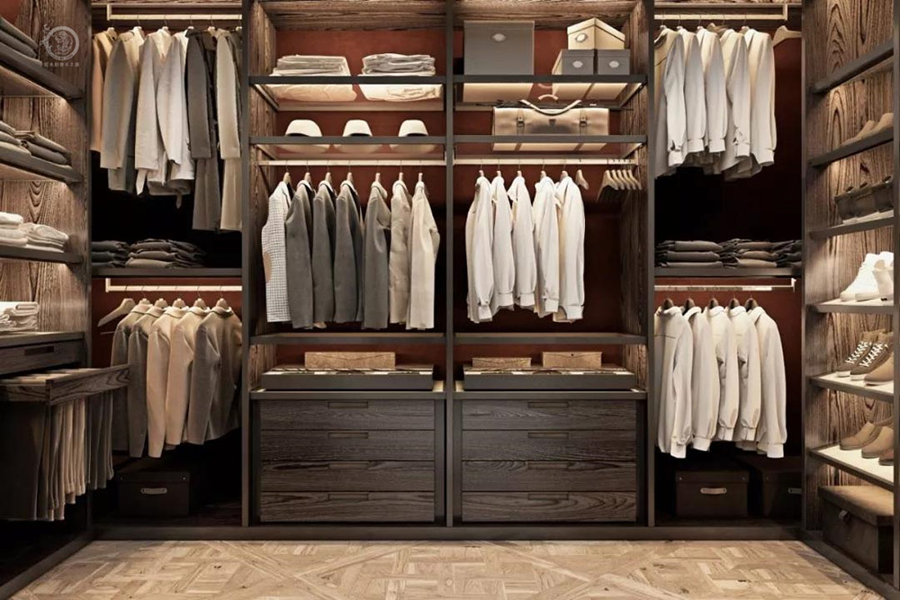 極簡(jiǎn)輕奢風(fēng)衣帽間