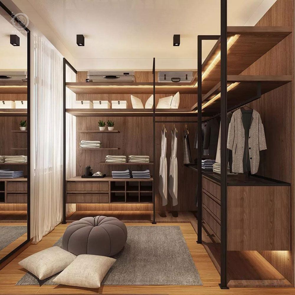 極簡(jiǎn)輕奢風(fēng)衣帽間