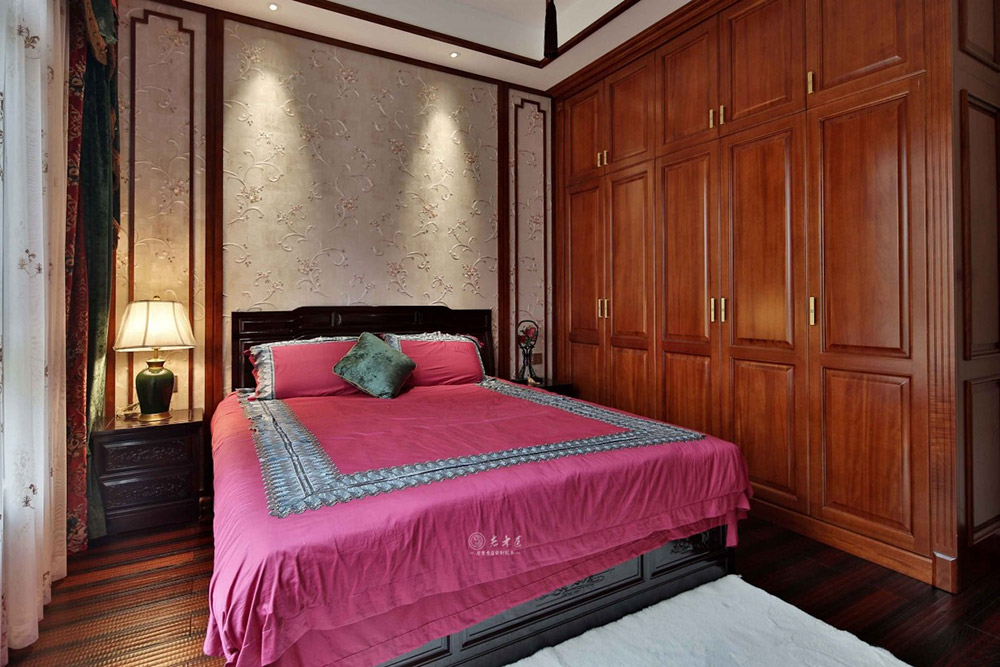 別墅中式原木定制