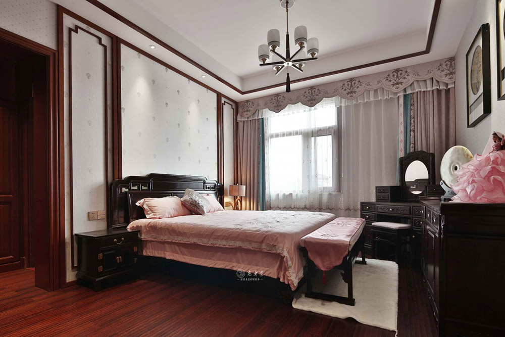 別墅中式原木定制