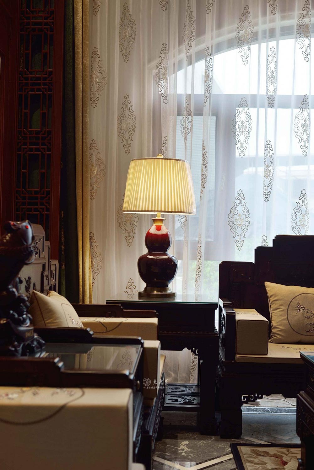 別墅中式原木定制