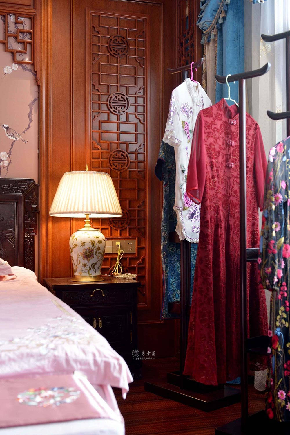 別墅中式原木定制