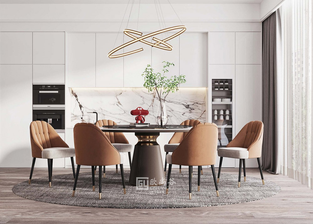 原木極簡輕奢餐廳