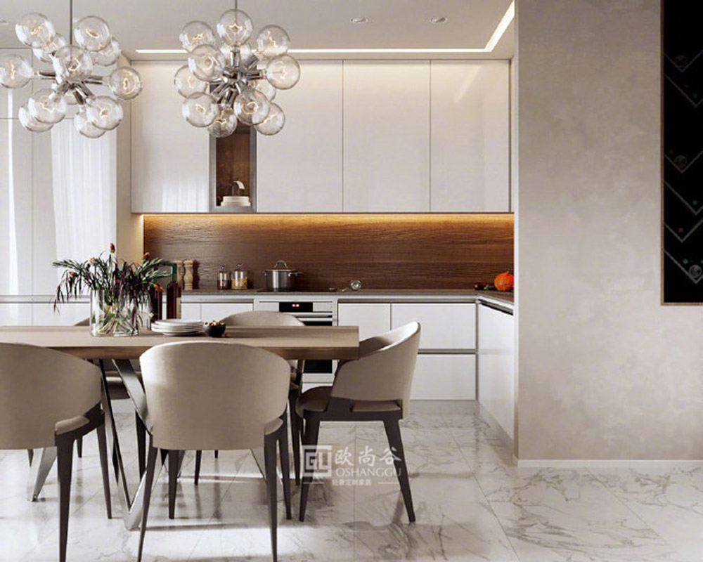 原木極簡輕奢餐廳