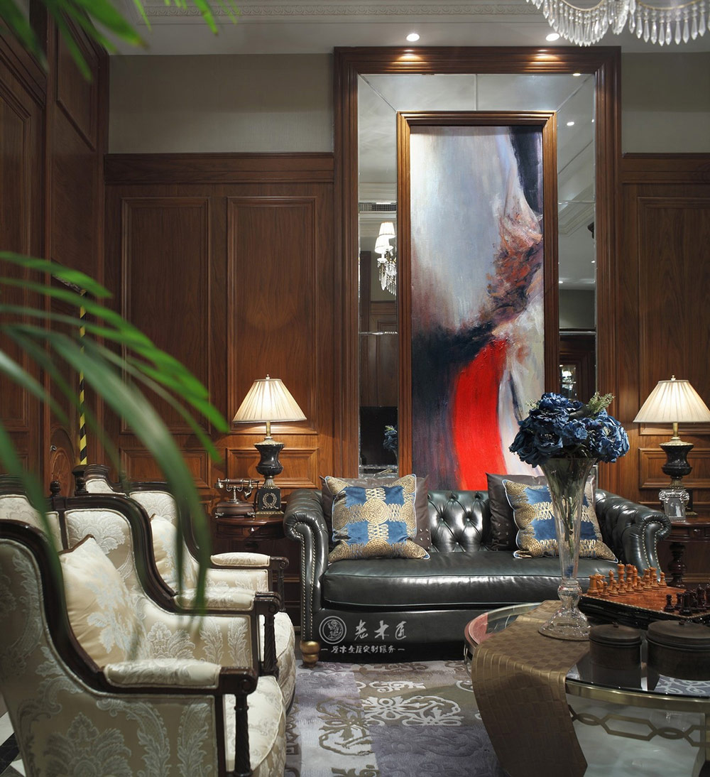 美式實(shí)木全屋定制