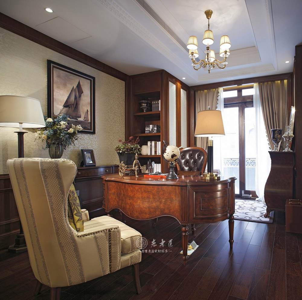 美式實(shí)木全屋定制