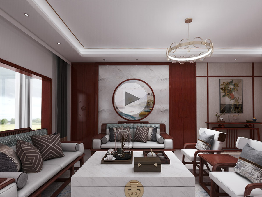 原木整裝定制VR全景圖