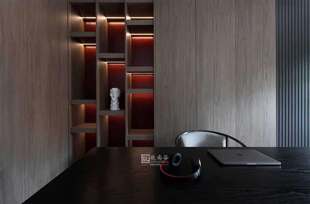 輕奢書房設(shè)計