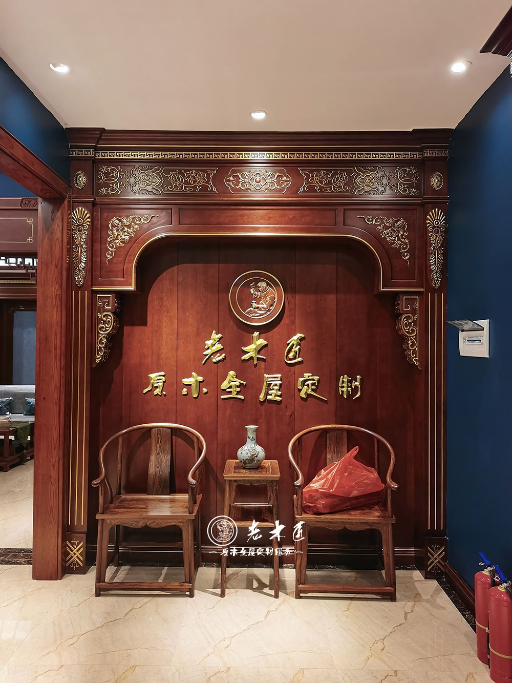 貴陽老木匠原木展廳