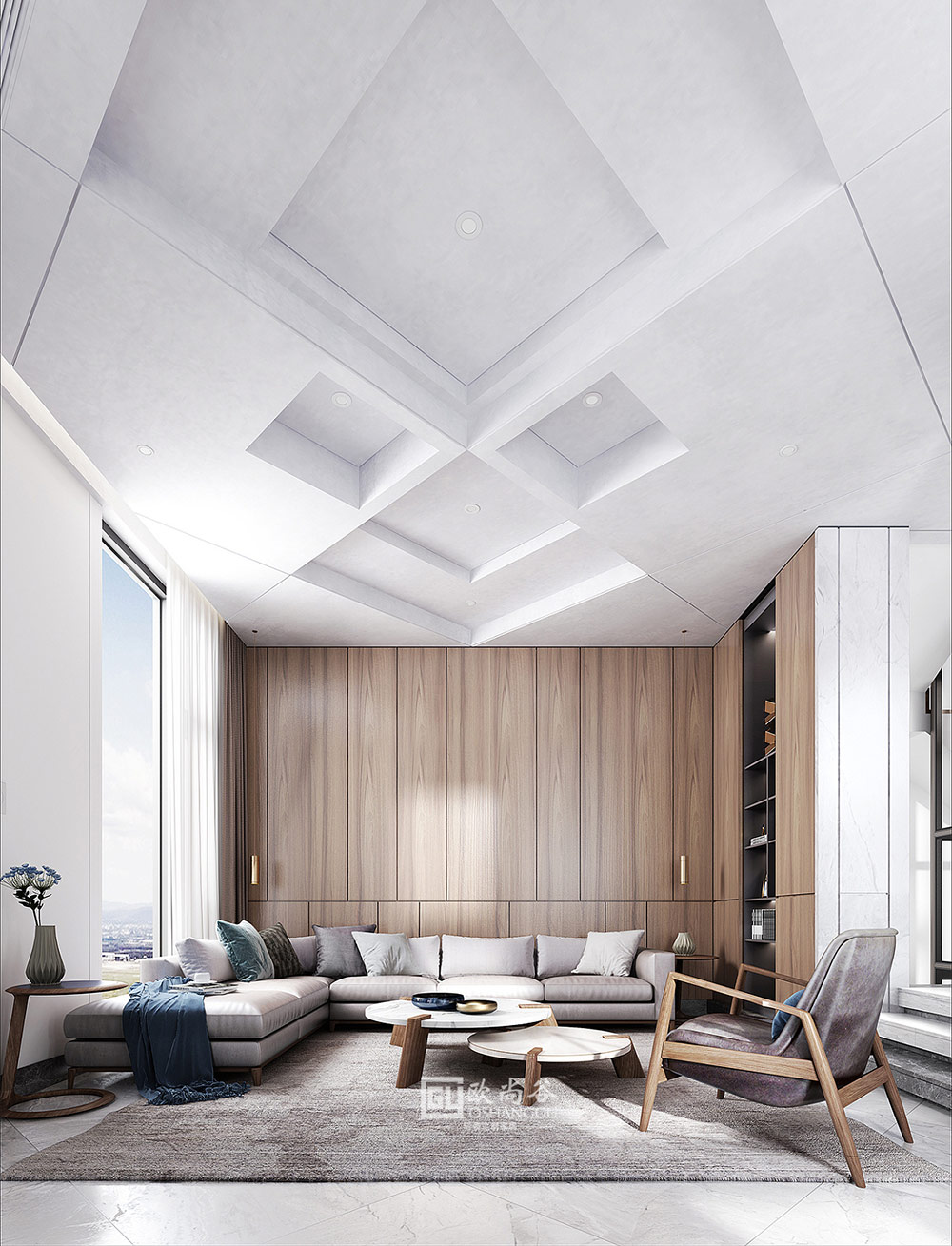 別墅原木輕奢定制