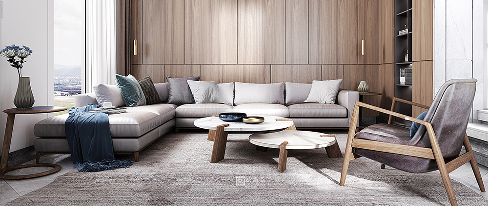 別墅原木輕奢定制