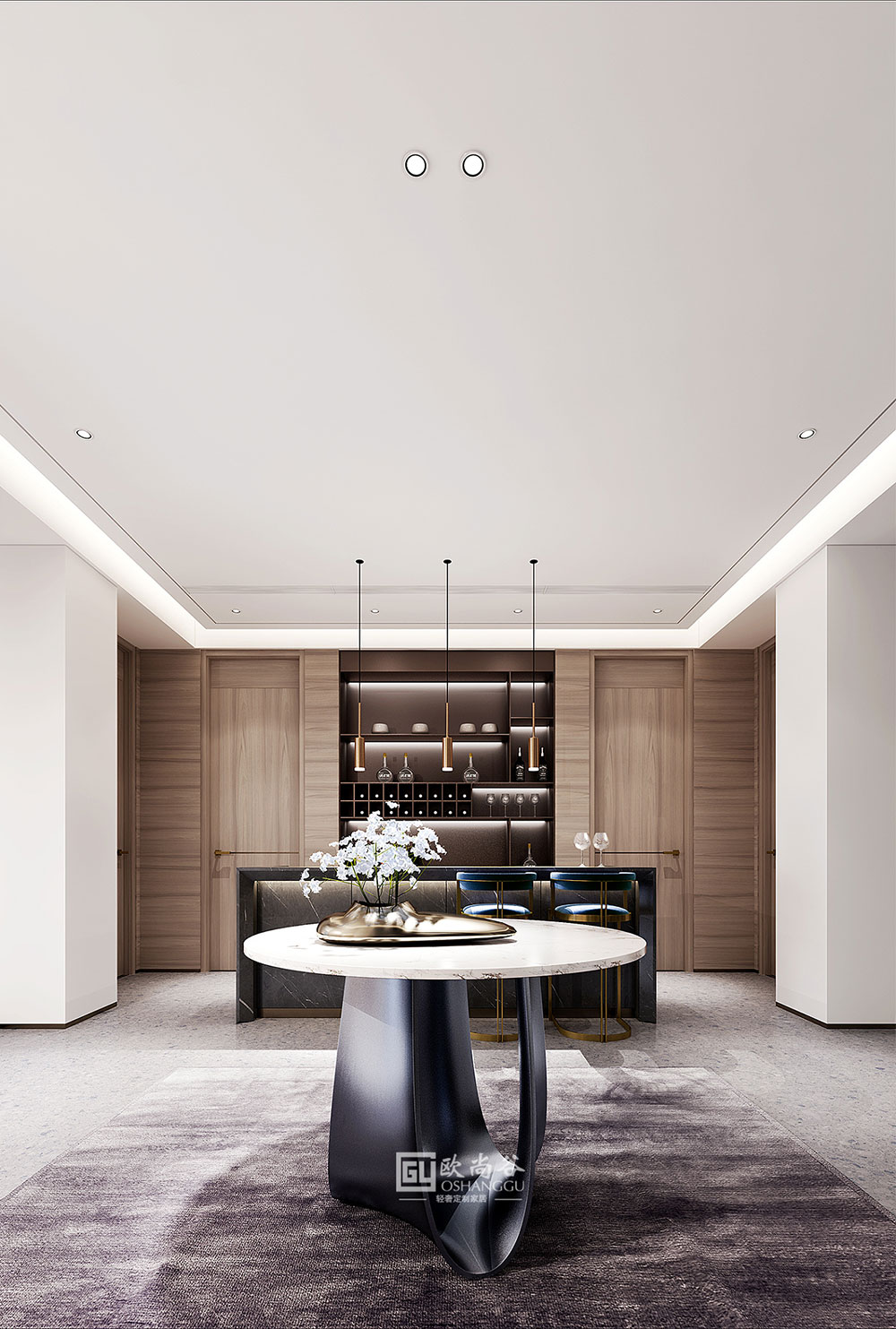 別墅原木輕奢定制