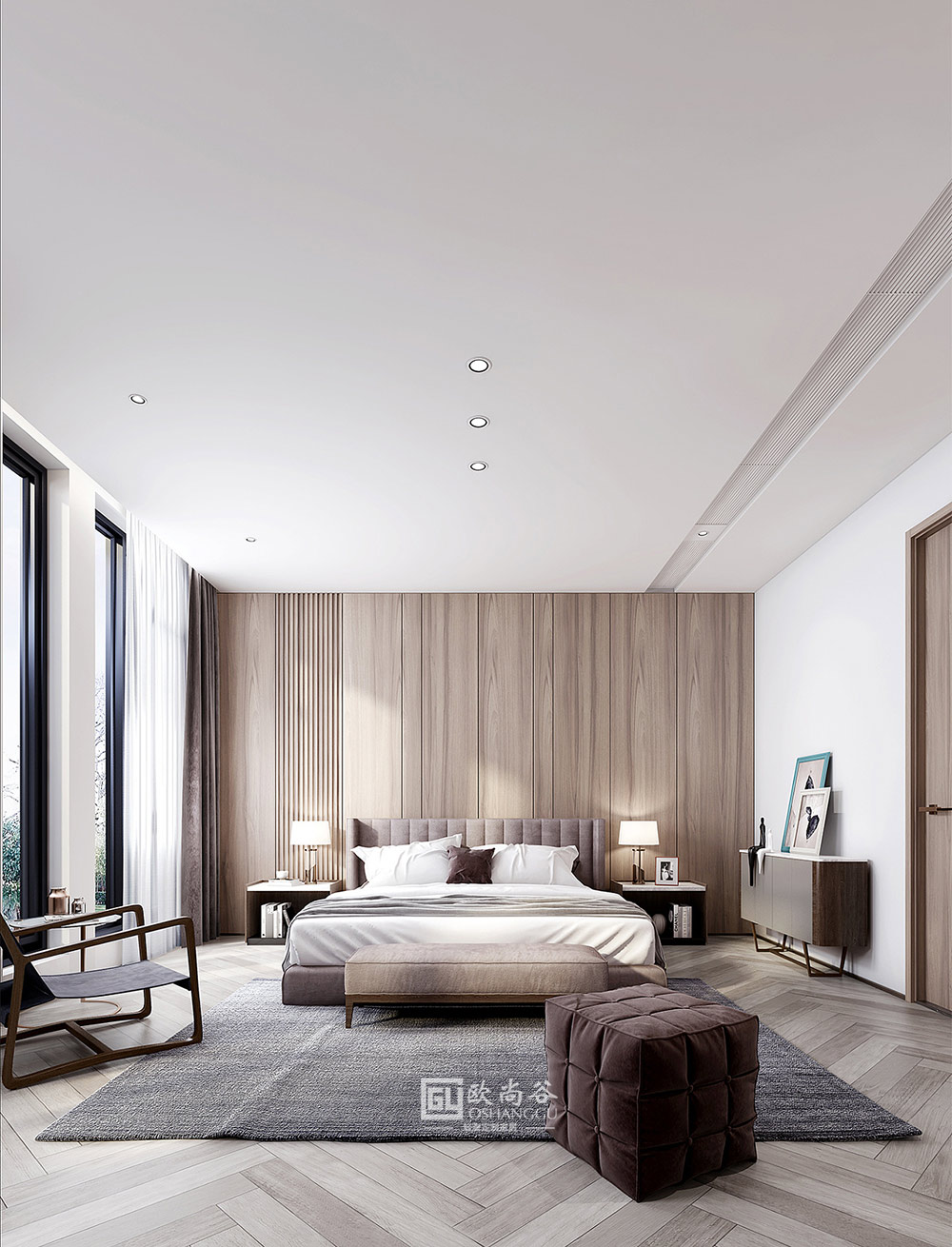 別墅原木輕奢定制