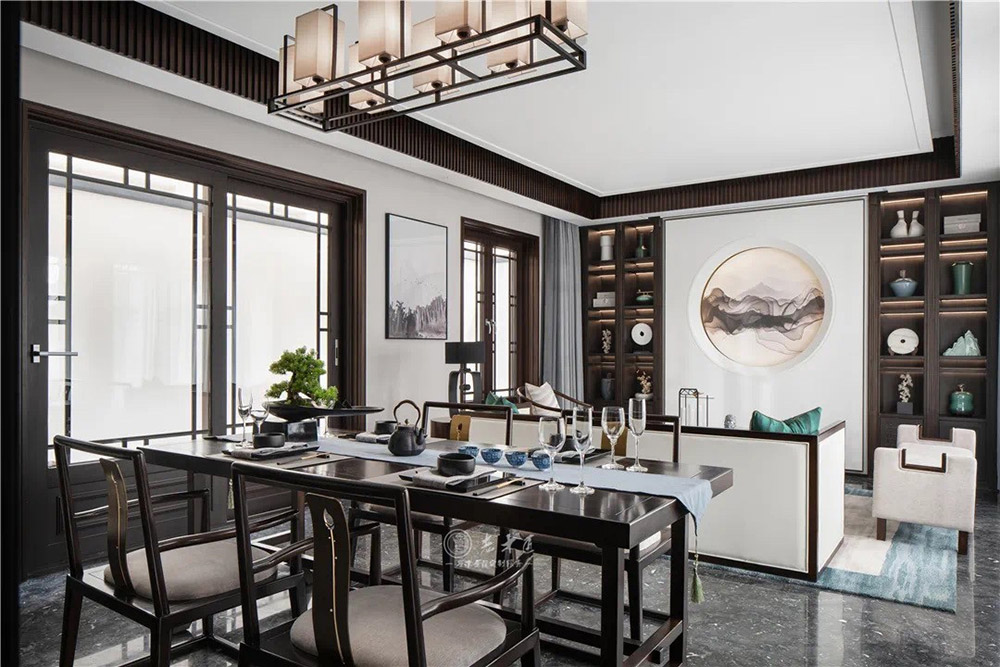 別墅中式原木定制