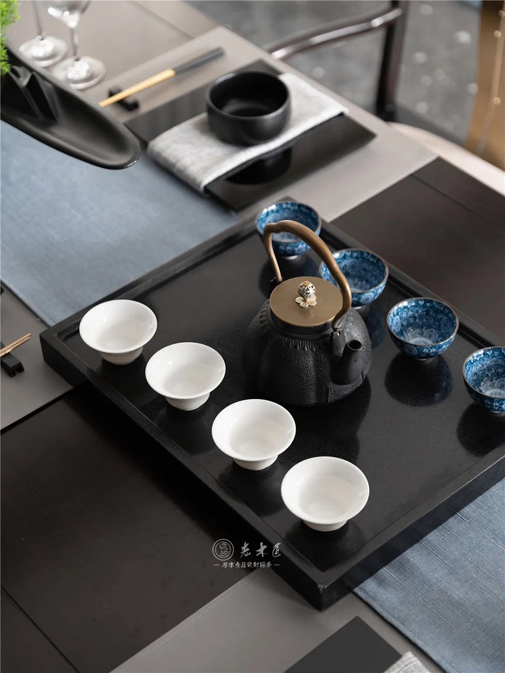 別墅中式原木定制