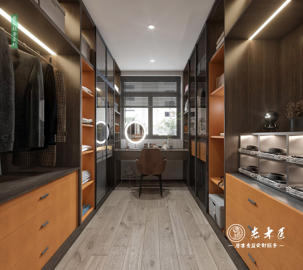 現(xiàn)代輕奢衣帽間