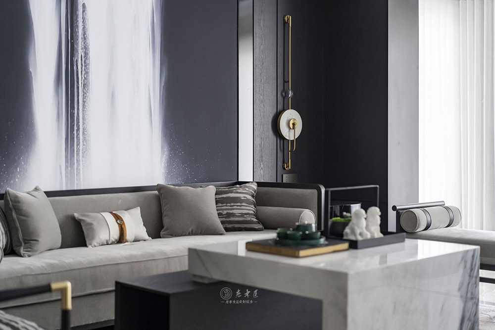 輕奢新中式原木家裝