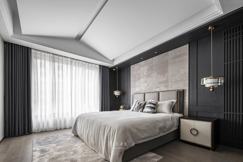 輕奢新中式原木家裝