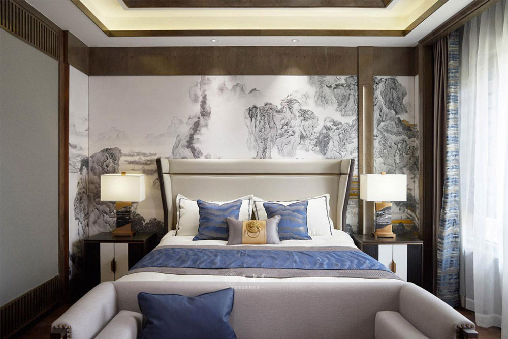 輕奢新中式家居別墅